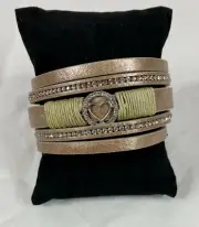 It Takes Heart Brown Urban Bracelet Paparazzi