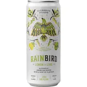 Rainbird Lemon & Lime Seltzer Cans 6x4x330ml