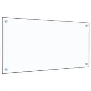 Kitchen Backsplash Transparent 80x40 cm Tempered Glass