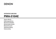 Denon PMA-510AE Receiver Amplifier Owners Manual