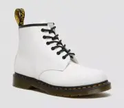 Dr Martens 6 Hole 101 YS White Smooth 26366100 DOC