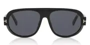Tom Ford FT1102 BLAKE-02 01A Men's Sunglasses Black Size 59