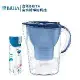 【德國BRITA】Marella濾水壺2.4L 贈Fill&Go隨身濾水瓶-藍(共1壺1瓶1芯)｜台灣BRITA官方授權