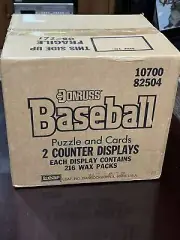 1988 Donruss Baseball (2) Counter Display Cases- (432 Packs) Very Awesome!!