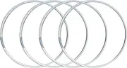 Wheel Protection Ring,Made Of Solid Aluminum Alloy,Easy To Install,One Piece Wheel Protection Ring,Suitable For Various Models,Effective Wheel Protection (White,17in)