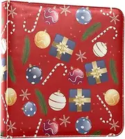 Red Merry Christmas Party Photo Albums Picture Book For Photos Self Adhesive Pages Scrap Book Photo Albums Family Albums For Photos 4x6, 6x8