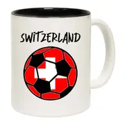 Switzerland Football Country Supporter - Soccer Coffee Mug Cup - Gift Boxed