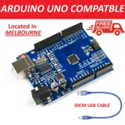 Arduino Uno Compatible R3 Dev Board ATMEGA328P + USB Cable AUS STOCK - Bulk
