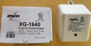 Amseco XG-1640 Plug-In Transformer, 16.5 VAC 40 VA 40va Grounded Power Supply