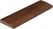 HAPINARY Elegant Walnut Wooden Keyboard Wrist Rest 360x80mm Ergonomic Palm Rest for Desk
