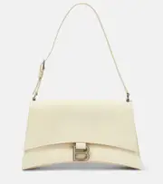 [Balenciaga] Balenciaga Crush Small leather shoulder bag One Size neutrals