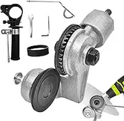 Electric Drill Plate Cutter - Sheet Metal Cutter for Precise Cutting of Aluminum, Steel, Copper, and Iron - DIY Metals Nibbler Drill Attachment for Heavy Duty Projects and Thin Metal Plates