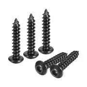 Hex Socket Self Tapping Screws, M4 x 20mm Carbon Steel Wood Screw 400pcs