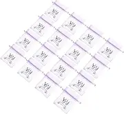 IMIKEYA 20pcs Empty Sachet Pouches Mesh Drawstring Bags for Dried Lavender Storage