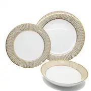 Dankotuwa Jewel Cream 12pcs Dinner Set