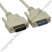 Lot5 10ft Joystick/Midi/Game Port DB15pin Male~Female Extension Cable/Cord/Wire