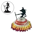 Napkin Holder Napkin Rack Halloween Table Decoration Freestanding Wood Tabletop