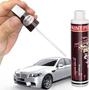 Touch Up Paint Pen for Cars Scratch Removal Repair, Wheel Fill Paint Pen Black/White/Multi-color Optional for Various cars (Sliver Gray)