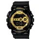 CASIO G-SHOCK/引領時尚潮流運動錶/黑*金/GD-100GB-1DR