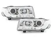 Mga headlight LED DRL Maghanap for VW PASSAT B4 93-97 Daylight Chrome LPVW96WS X