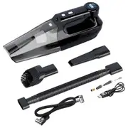 4-in-1 Handheld Car Vacuum Cleaner, Tire Inflator Compressor Pump Portable Vacuum For Car, Home, Office, Pet Hair Vacuum