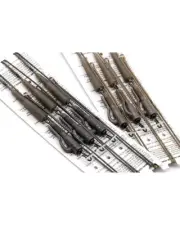 Leader Hybrid Lead Clip QC Swivel 50cm Korda