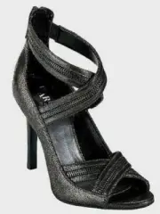$230 Cole Haan Shanley Back Zip Strap Dress Sandals Shoes Women's 9