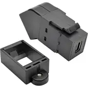 Tripp Lite Mini Displayport To Displayport Keystone Panel Mount Coupler Angled