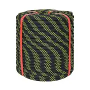 1/2 Inch Climbing Rope 200 Ft Black - 48 Strands Tree Climbing,1/2in Arborist...
