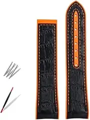 [BKUANE] Rubber Silicone Watch Bands For Omega Seamaster 300 speedmaster Strap Watchband Moon Watch Strap 20mm 22mm