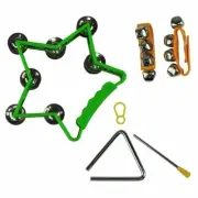 Drumfire 3 Piece Hand Percussion Set with Carry Bag