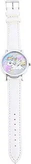 [ANDRESLAD] Unicorn Watch Watch Wrist Stopwatch Wrist Decoration Cartoon Wristwatch Wristwatch Quartz White