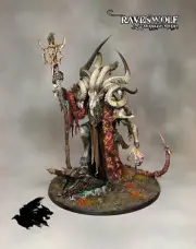 Vizzik Skour, Prophet of the Horned Rat *COMMISSION* painted by our studio
