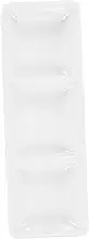 OKUMEYR Versatile Ceramic Rectangular Sauce Plate 6 Inch for Dipping Appetizer Serving