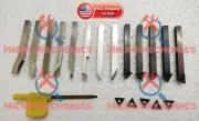 6MM HSS Lathe Form Tools + Indexable Tools With 10 Inserts EMCO UNIMAT MYFORD