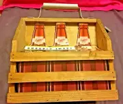Bottle Carrier with Bottle Opener Create Caddy Drink Holder 6pk Rustic Looking