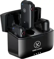 Wireless Lavalier Microphone, with Professional ANC Noise Reduction