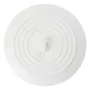 Drain Stopper Strong Suction Silicone Bathtub Drain Plug Easy to Use Kitchen Sink Drain Stopper for Home white