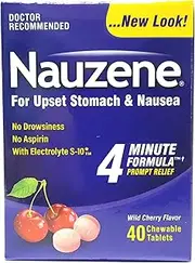 Nauzene Chew Tabs Size 40ct