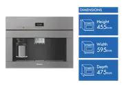Miele CVA 7440 VitroLine Graphite Grey Built-in coffee machines