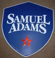 SAMUEL ADAMS Boston Lager sam shl METAL TACKER SIGN craft beer brewery brewing C