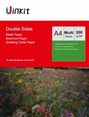 A4 300Gsm Heavy Thick Double Sides Matte Matt Photo Paper Inkjet Printing Paper