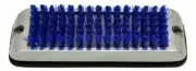 UP Shoe & Boot Scraper for Exterior Step W/ Blue Brush Stainless 9.5" W #90054