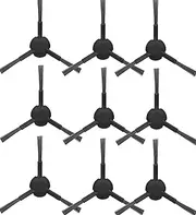YBVABE 9-Pack Side Brush for Dreame L20 Ultra, L10s Pro Ultra Heat, L10s Ultra,L10s Plus, D10s Plus, D10 Plus, D9 Max, D9, L10 Pro, Z10 Pro, L10 Prime Robots Vacuum
