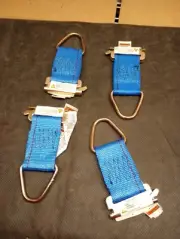 ANCRA 40386-11-GRA Rope Tie-Off,2" W,Steel,Blue 16V902 new free shipping
