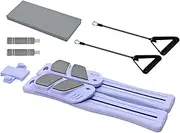 Pilates Board - Ab Roller Board | Body Workout Trainer Automatic Rebound Ab Roller | Reformer Pilates Machine | Pilates Equipment For Home Workout | Exerciser For Health Training Gym