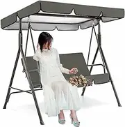 Spare Wave for Swing Chair, Waterproof Upper Cover with UV Protection for Outdoor Patio Hammock, Lasting Jardly Parasol