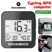 ROCKBROS GPS Bike Computer Wireless Bicycle Cycling Speedometer IPX6 Waterproof