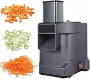 Generic Electric Vegetable Slicer, Dicer & Shredder, 3 Cutting Methods, Stainless Steel Blade, PC & ABS Body, 100W Power, 3.8kg, 20.7x25x35cm