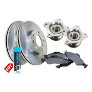 Rear Wheel Bearing Hub Ass Rotor Pad Kit for Toyota Camry SDV10 SXV10 Wagon